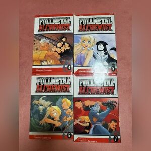 Fullmetal Alchemist Manga Viz Media Volumes 4-7